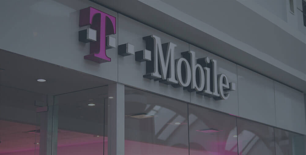 A picture of a T-Mobile store.