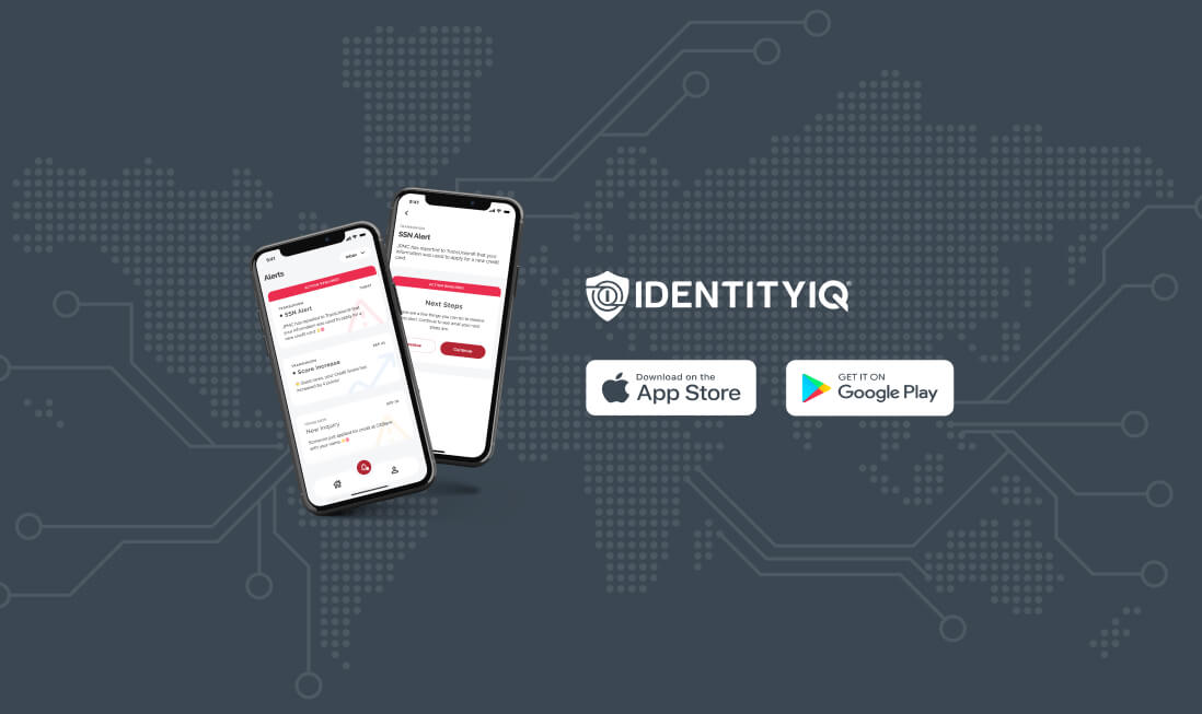 A phone screen displaying the IdentityIQ app.