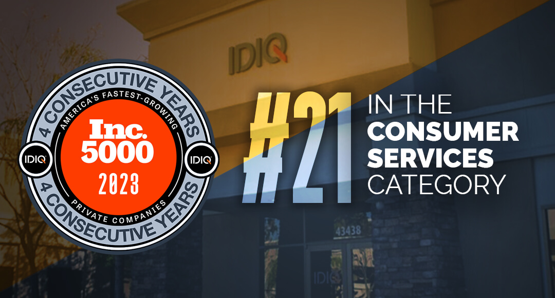 IDIQ MAKES THE INC. 5000 LIST OF FASTEST-GROWING PRIVATE COMPANIES IN AMERICA
