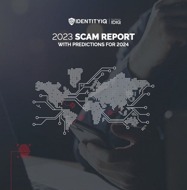 2023 IdentityIQ Scam Report Cover Image